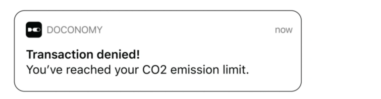 carbon credit card