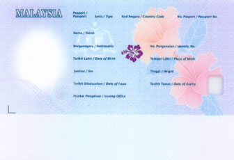 Malaysian passport