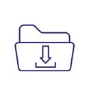 IoT Download Zip Icon IoT Download Zip Icon