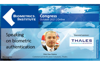 Biometrics Institute Congress 2021, Hsin Hau Hanna, Head of Commercial Verification Solutions, will explore the topic of biometric authentication and the importance of quality enrolment.