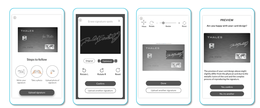 Custom metal credit card