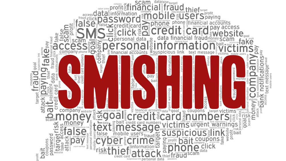 What is smishing?