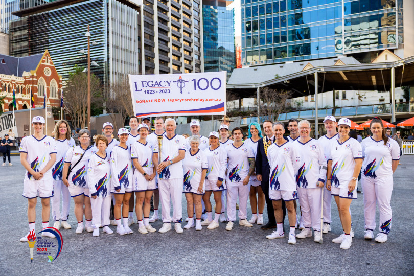 The Legacy Centenary Torch Relay continues its journey through