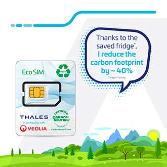 Savings with the EcoSIM card