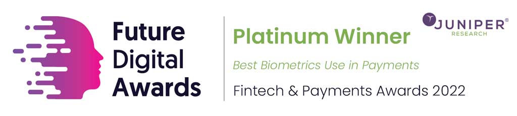 Thales receives the 2022 Juniper Research Platinum Award for Biometrics in Payment