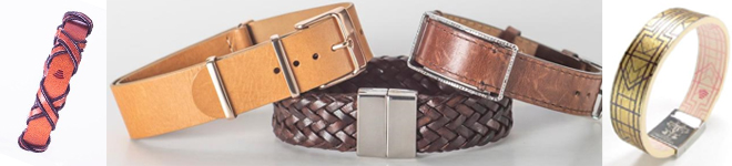 Leather wristbands