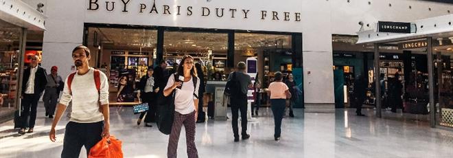 Duty Free Shop in Charles De Gaulle Airport, Paris, France