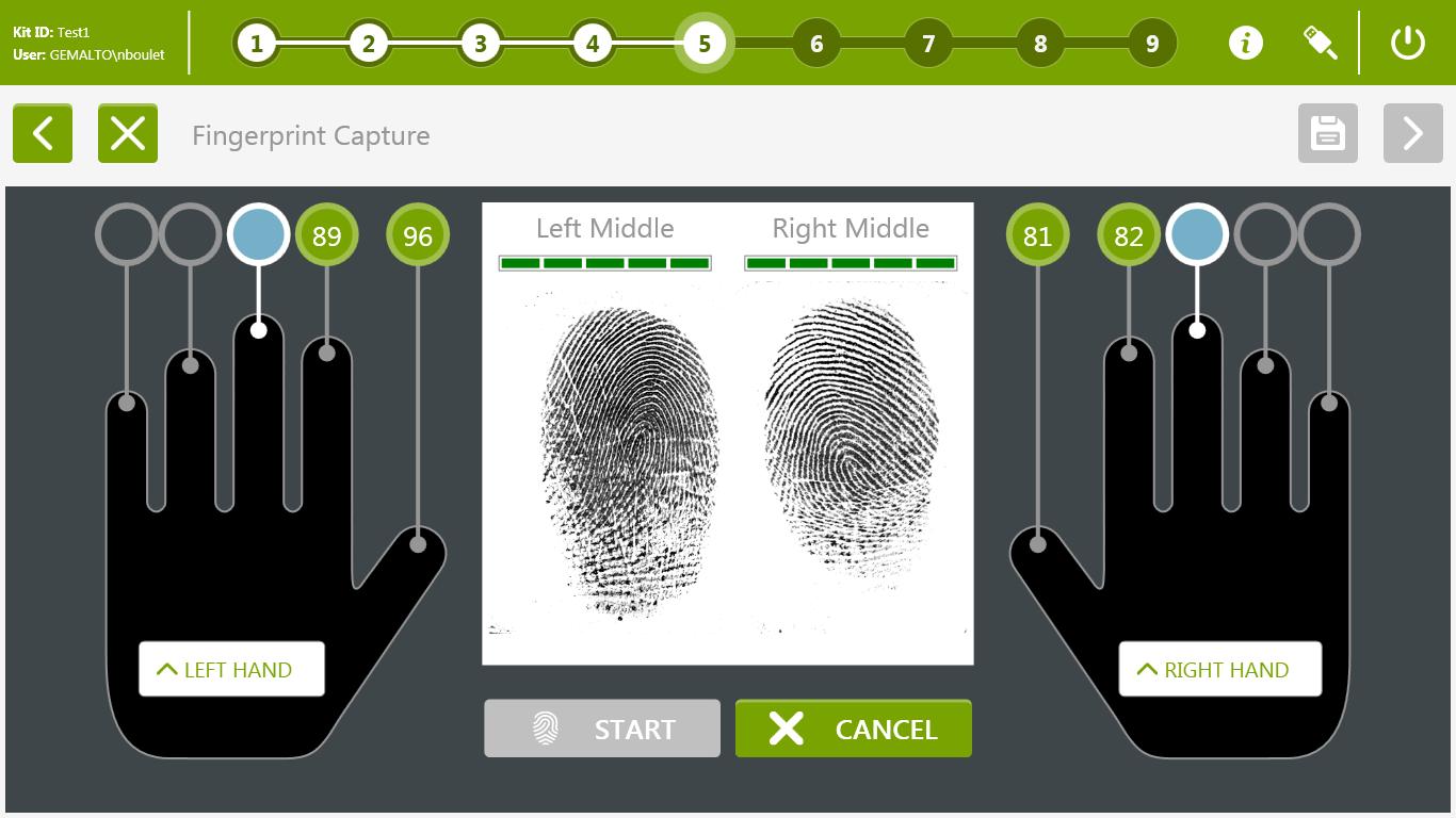 Enregistrement biométrique Guinée 2015