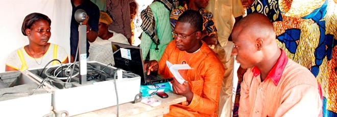 Enregistriement électoral au Bénin