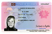 Portuguese electronic residence permit