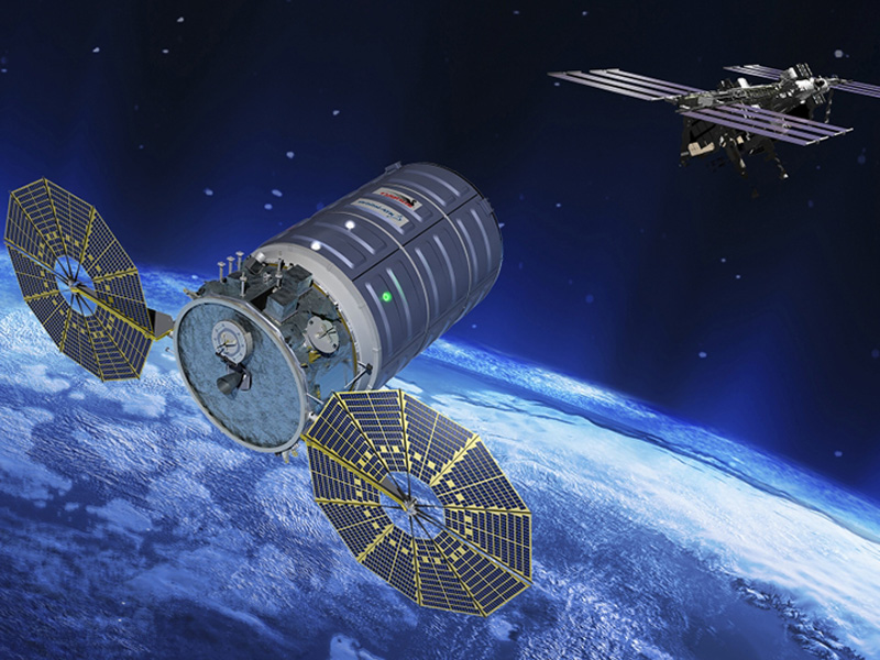Cygnus Module Cygnus cargo carrier, with pressurized cargo module by Thales Alenia ...