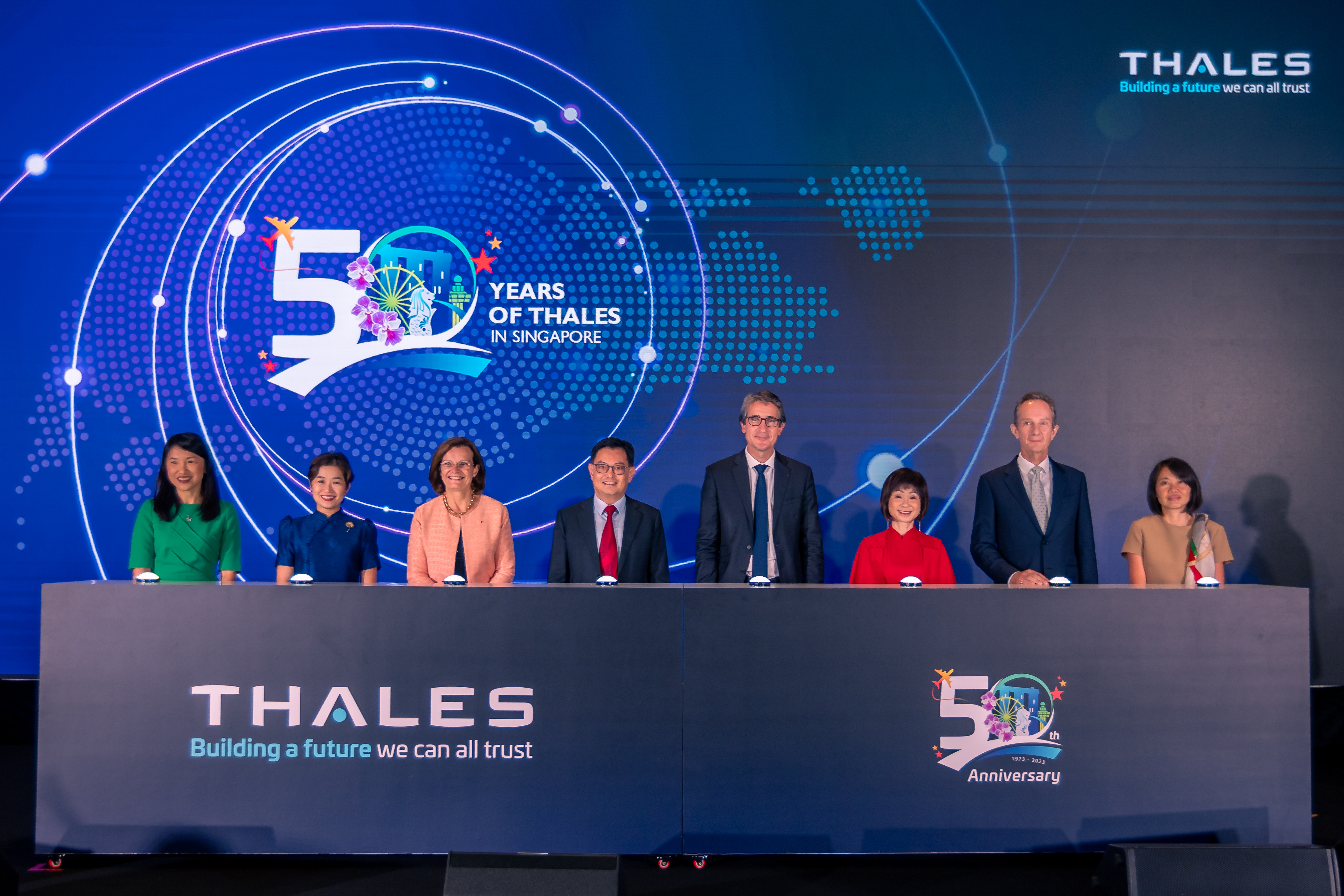 Thales Celebrates 50th Anniversary in Singapore with Investments into Air  Traffic Management and Drones