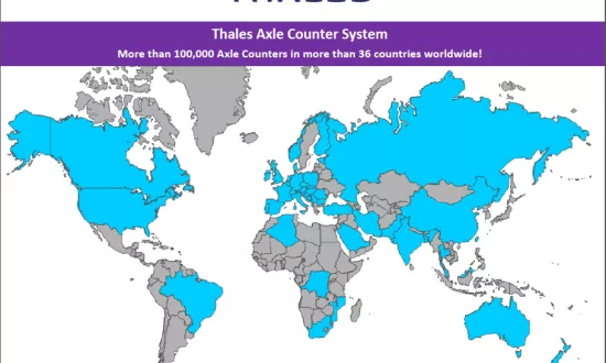 Axle Counter Worldwide References  - Thales Group