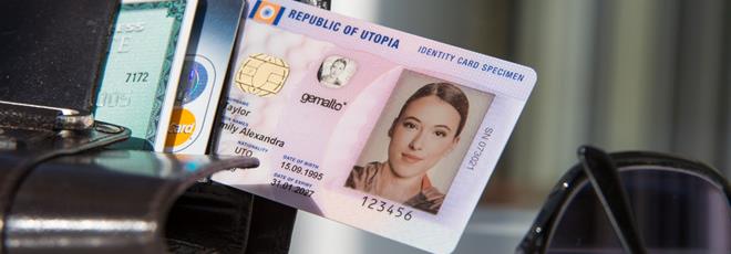 Secure national ID cards